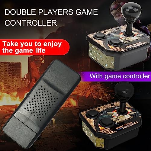 Aeun Consola de Juegos con Joystick Dual, Controlador de Juegos con Joystick, Ejercitador de Pensamiento Lógico en el Hogar para 2 Jugadores
