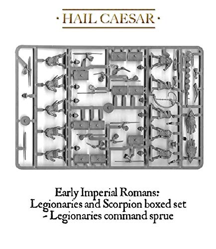 Ancients Imperial Roman Legionaries - 20x 28mm Plastic Miniatures plus Scorpion Catapult and Crew