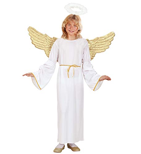 "ANGEL" (dress, belt, halo) - (140 cm / 8-10 Years)