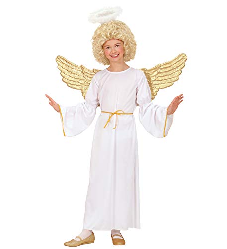 "ANGEL" (dress, belt, halo) - (140 cm / 8-10 Years)