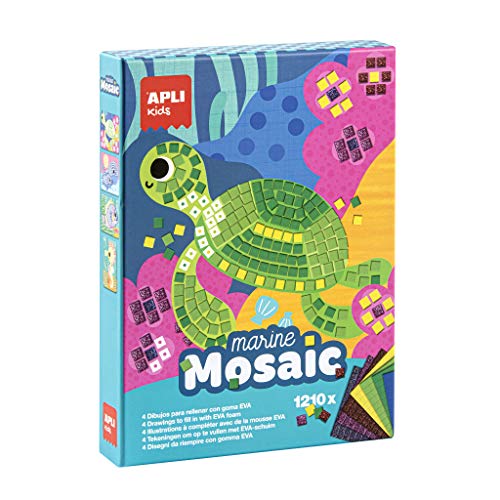 APLI Kids 13911 - Marino Mosaico de Goma EVA