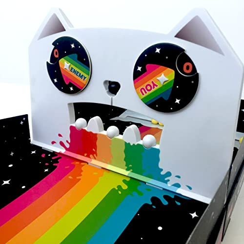 Asmodee A Game of Cat & Mouth, Juego de Mesa, Divertido Juego de Fiesta de los Creadores de Exploding Kittens, 2 Jugadores, 7+ años, edición en Italiano