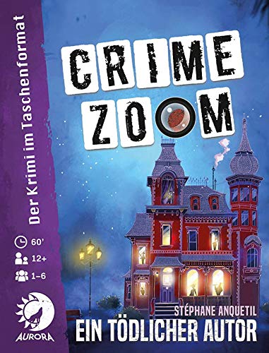 Asmodee Crime Zoom Fall 3: Un Autor letal de la Familia, Juego de Rompecabezas, alemán