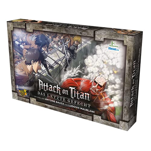 Asmodee DPGD0001 - Attack on Titan: Das letzte Gefecht - Figurenspiel, für 2-5 Spieler, AB 10 Jahre