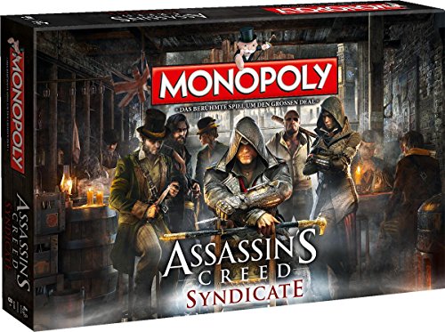 Assassin's Creed Syndicate - Monopoly Juego de mesa Standard