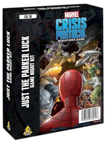 Atomic Mass Games Marvel Crisis Protocol Just The Parker Kit de noche de juego de la suerte