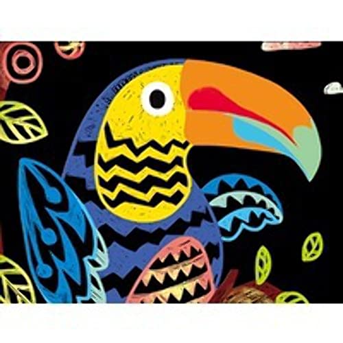 Avenir- Pájaro mágico Scratch, Colores Variados, Small (31453)