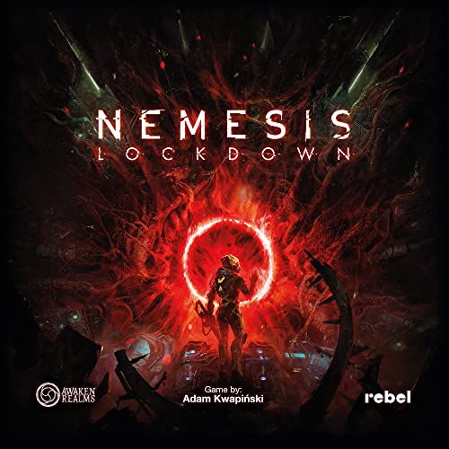Awaken Realms Nemesis: Lockdown | Juego de Mesa | A Partir de 12 años | 1-5 Jugadores | 90-180 Minutos de Tiempo de Juego