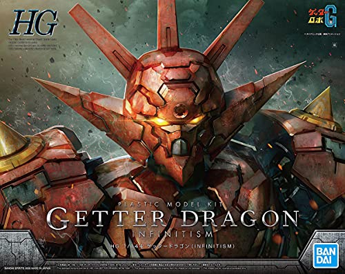 Bandai-72374 Other License HG Getter Dragon Infinitism 1/144, Multicolor (')