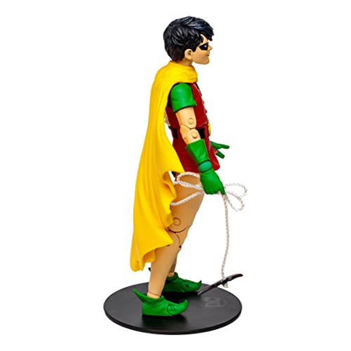 Bandai - McFarlane - Figura de Acción DC Multiverse, Robin (Dick Grayson),Gold Label, Multicolor TM17023