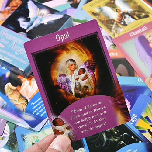 Baraja De 44 Cartas De Tarot, Work Your Light Oracle Cards, Adecuada para Principiantes Y Entusiastas del Tarot, Juegos De Cartas