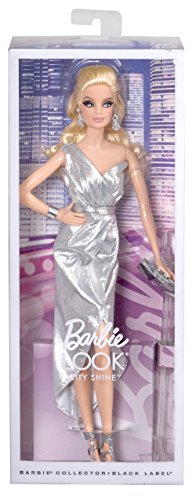Barbie - Muñeca Look Silver Dress (Mattel CFP35)