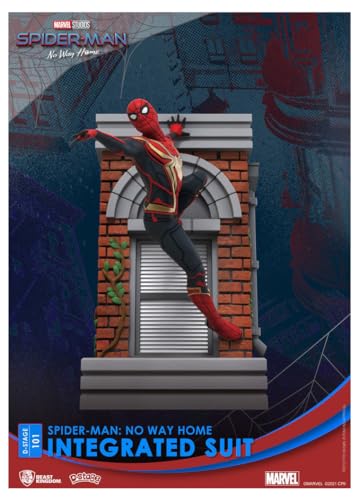 Beast Kingdom - Spider-Man No Way Home DS-101 Traje Integrado 6 Estatua