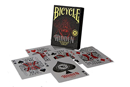 Bicycle- Hidden Baraja de Cartas de Poker Premium para coleccionsta, Color multiple (1041160) , color/modelo surtido