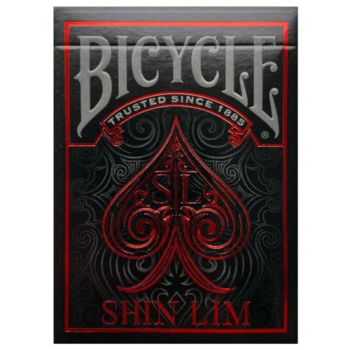 Bicycle Shim LIM Baraja de Cartas para Trucos de Magia y colección. Edición Especial