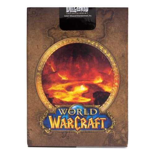 Bicycle World of Warcraft V1: Cartas clásicas – 1 baraja, Acabado de cojín de Aire, Profesional, excelente manejo y Durabilidad, Gran Regalo para coleccionistas de Cartas