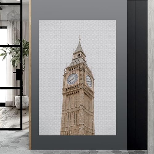 Big Ben, Londres - Puzzle de Madera de 5000 Piezas - Apto para Adultos a Partir de 14 años