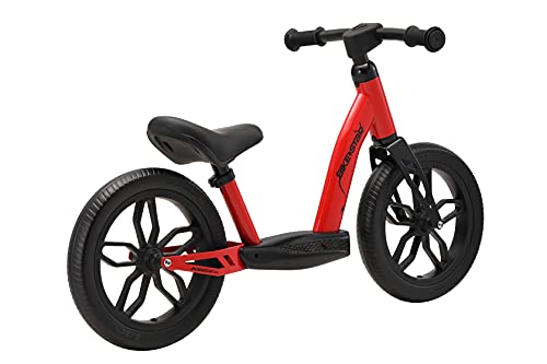 BIKESTAR Bicicleta sin Pedales Muy Ligera para niños y niñas | Bici 12" Pulgadas a Partir de 3-4 años | Eco Clásica Rojo