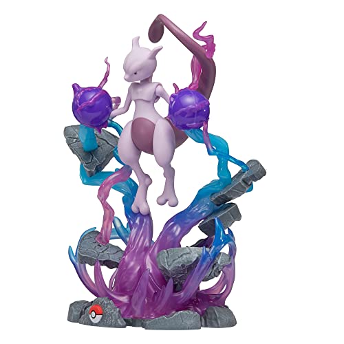 Bizak Pokemon Estatua Mewtwo, Figura de Gran tamaño y con Luces, Decorar por su Gran Detalle (63220082)