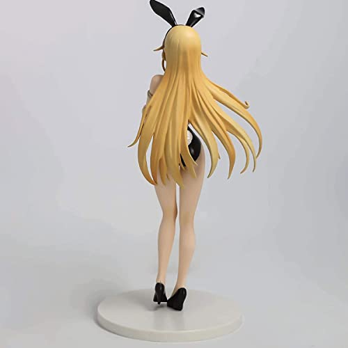 BOANUT Figura de Anime de Liberation B-Style Food Battle Shokugeki No Soma Nakiri Erina Pierna Desnuda Little Rabbit Girl PVC Personaje de acción Estatua de pie Personajes de Dibujos Animados Figuras