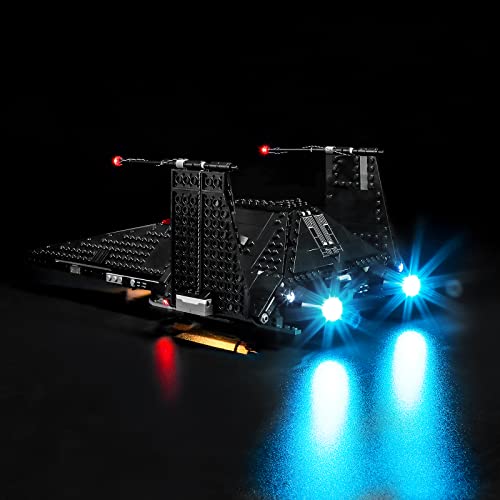 BRIKSMAX Kit de iluminación LED para Lego Star Wars Transporte Inquisitorial Scythe - Compatible con Lego 75336 Building Blocks Model- No incluir el Conjunto de Lego