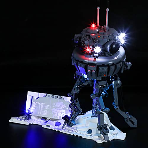 BRIKSMAX Kit di illuminazione a led per Lego Star Wars Droide Sonda Imperial - Compatible con Lego 75306 Building Blocks Model- No incluir el Conjunto de Lego