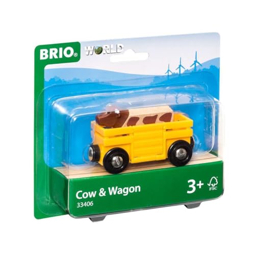 BRIO - Vaca y vagón (33406)