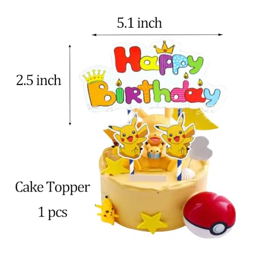 Cake Topper,Decoración Tartas Infantiles, Adornos Tartas Cumpleaños Infantil,Decoracion Tartas Cumpleaños,Decoraciones de Cumpleaños para Niños