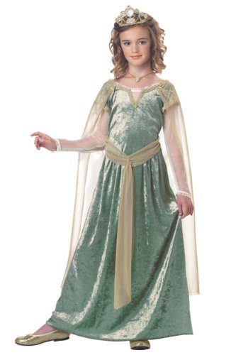 CALIFORNIA COSTUMES Disfraz de la reina Ginebra deluxe - niña - 8-10 años (140 cm)