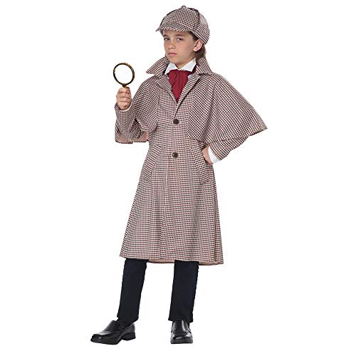 CALIFORNIA COSTUMES Disfraz detective niño - 8-10 años (140 cm)