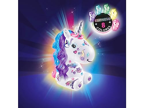 Canal Toys - Style 4 Ever - Unicornio DIY Luz Cósmica - Edición Coleccionista - Ocio Creativo para niños - Light-Up Cosmic Unicorn DIY Collector Ed. - OFG268