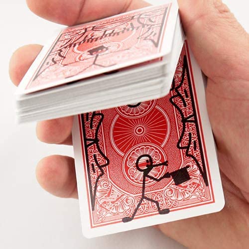 Card-Toon #1 y #2 Tarjeta Trucos de magia Animación CardToon Deck Magia Primer plano Ilusiones Truco Mentalismo Jugar carta Magia