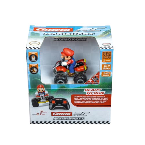 Carrera RC 2,4GHz Mario Kart(TM), Mario - Quad 1:40 (370400020)