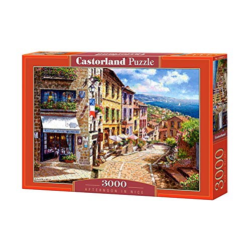 Castorland-Afternoon in Nice Rompecabezas, Multicolor (Castor Printing and Publishing SP. J. C-300471-2)