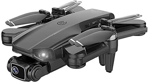 CAZARU Drones Plegables envían Mochilas, Quadcopter transmisión en Tiempo Real seguidor Inteligente con 2 baterías Negro