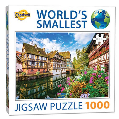Cheatwell Games 658 13251 EA World'S Smallest Puzzles Strasbourg, Red