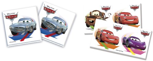 Clementoni 13779 Cars 2 Edukit - Set de Puzzles y Juegos Infantiles (4 en 1)