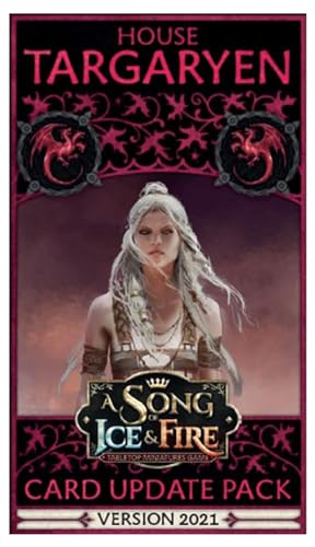 CMON A Song of Ice and Fire,Paquete de facción Targaryen en miniaturas de mesa, juego de estrategia para adolescentes y adultos, tiempo promedio de juego de 45 a 60 minutos, hecho (SIFFP06)