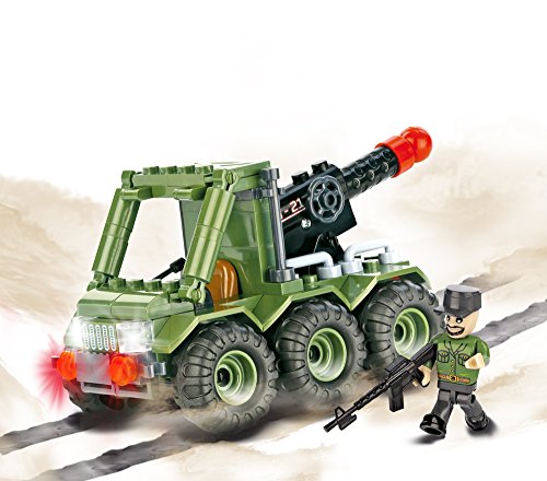 COBI - G21 6x2 Missile Launcher, vehículo, color verde (2196) , color/modelo surtido