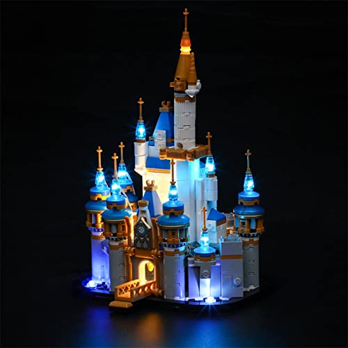 Conjunto De Luces Lluminación para Lego 40478 Mini Castle, Kit De Luz LED Compatible con Lego 40478 Mini Castle Modelo De Bloques De Construcción (Juego De Lego NO Incluido)