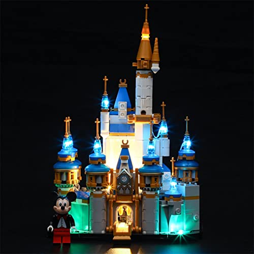 Conjunto De Luces Lluminación para Lego 40478 Mini Castle, Kit De Luz LED Compatible con Lego 40478 Mini Castle Modelo De Bloques De Construcción (Juego De Lego NO Incluido)
