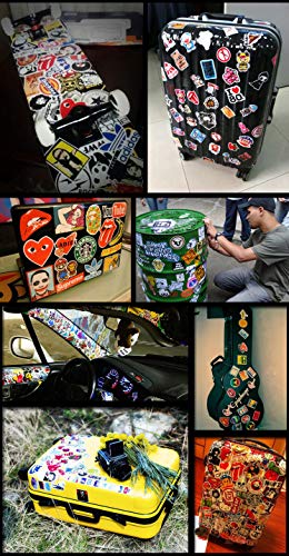 CoolChange Samurai - Juego de pegatinas de vinilo, varios adhesivos japoneses, 65 unidades
