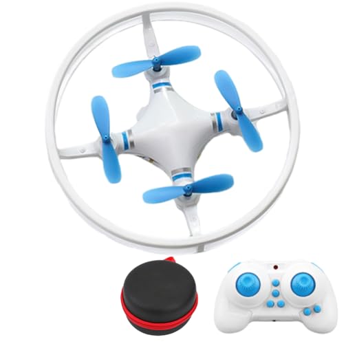 Cymwer Drone con control remoto de 2,4 Ghz, giros de 360 ​​°, cuadricóptero RC, cuadricóptero pequeño, modo sin cabeza, drones voladores, retorno con una tecla con luces LED para niños princ