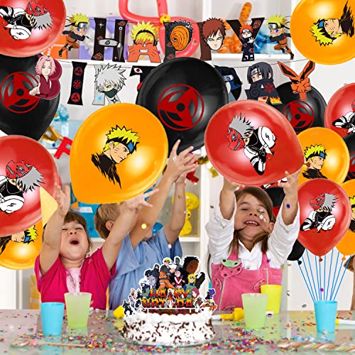 Decoración Fiesta Cumpleaños 36 Piezas, Globos, Cupcake Topper, Pancarta Feliz Cumpleaños, Decoración Tarta, Fiesta Temática, Suministros de Fiesta de Cumpleaños para Niños
