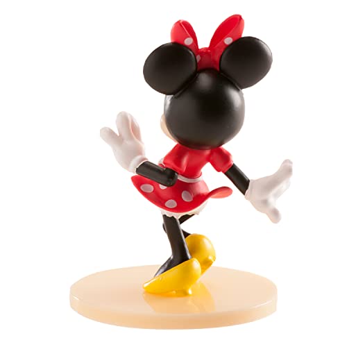 Dekora- Decoracion para Tartas Minnie Mouse de PVC con una Pose de Auténtica Figura del Cine y Televisión, Multicolor (347174)