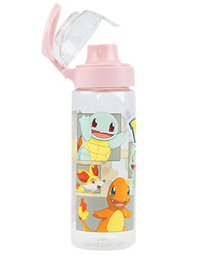 Deportes plástico bebe agua de botella Copa de las niñas Pokemon Carácter