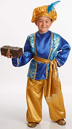 Disfraz de Paje Azul para Niño en varias tallas