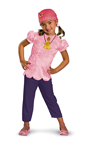 Disfraz Disney Jake y los Piratas de Nunca Jam-s Izzy Classic Toddler Costume 2T