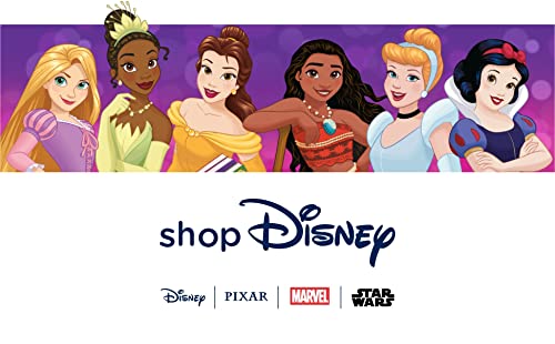 Disney Store: Juguete de 10 Piezas de la colección Animators, Detalles de Purpurina en los Vestidos, Incluye muñecas de Bella, Jasmine, La Cenicienta y más, Adecuado para Mayores de 3 años