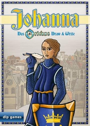 dlp games- Joan of ARC-Orléans Draw & Write Extra Block (inglés) Bloques de Juego, Medium (DLP01073)